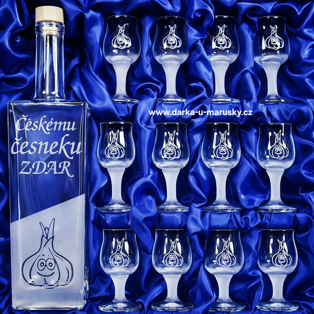 Pískovaná Axel souprava 12+1 - Česnek
